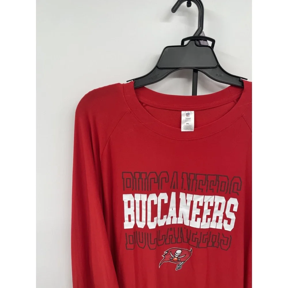 NFL Team Apparel‎ Pajama Set Men's 2XL Red Tampa Bay Buccaneers Sleepwear NWT